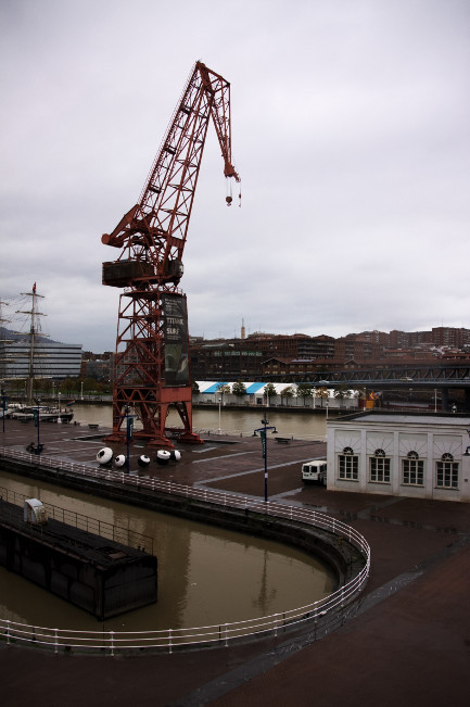 Dans les rues de Bilbao...