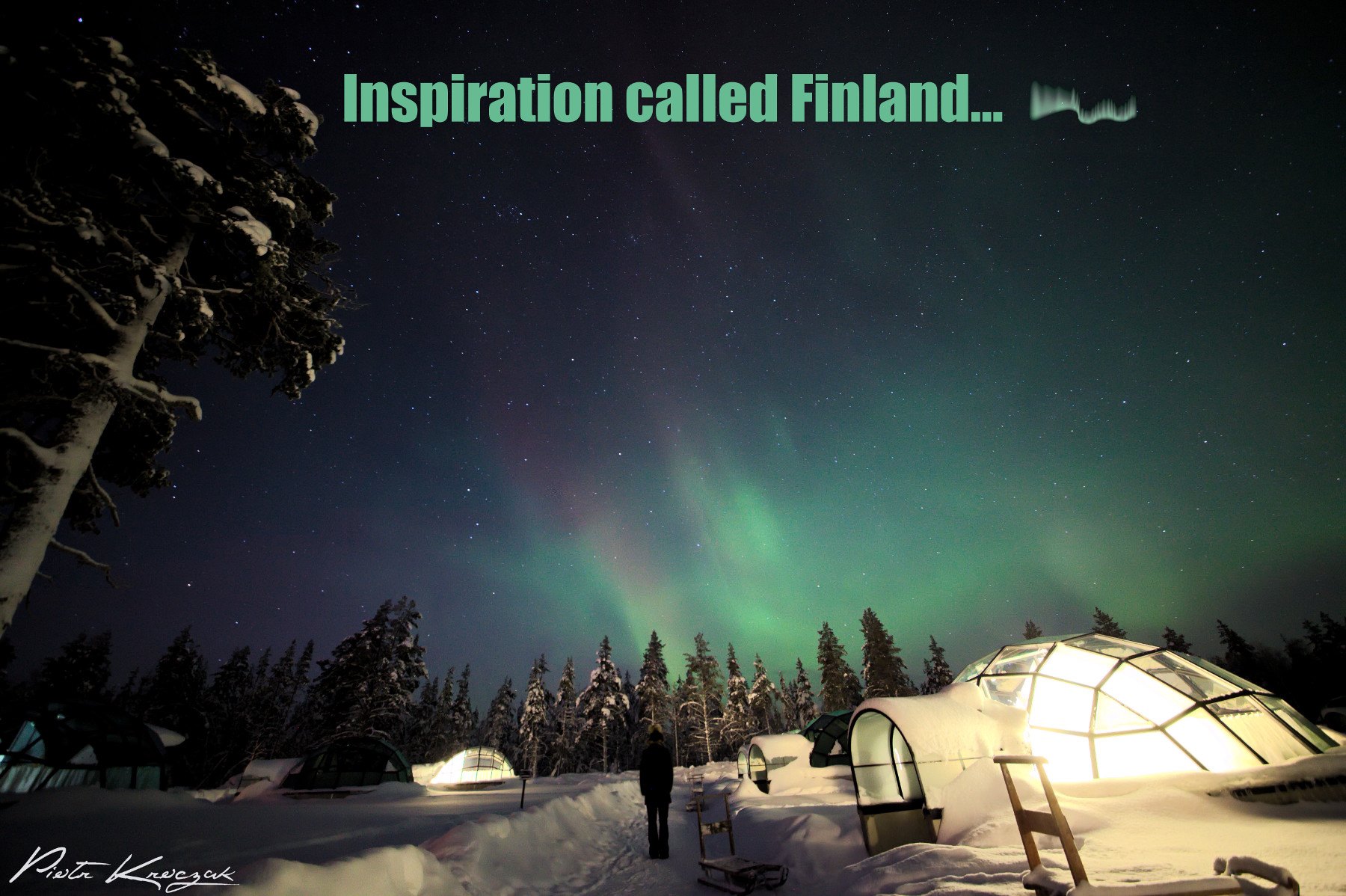 Laponie finlandaise – Ma première aurore boréale