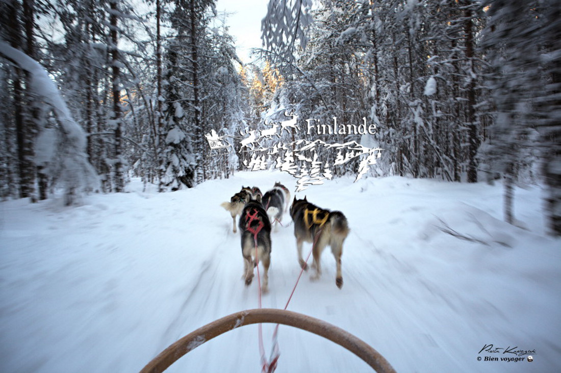 Laponie finlandaise : Au pays du père Noël, des motoneiges et des huskys à Rovaniemi