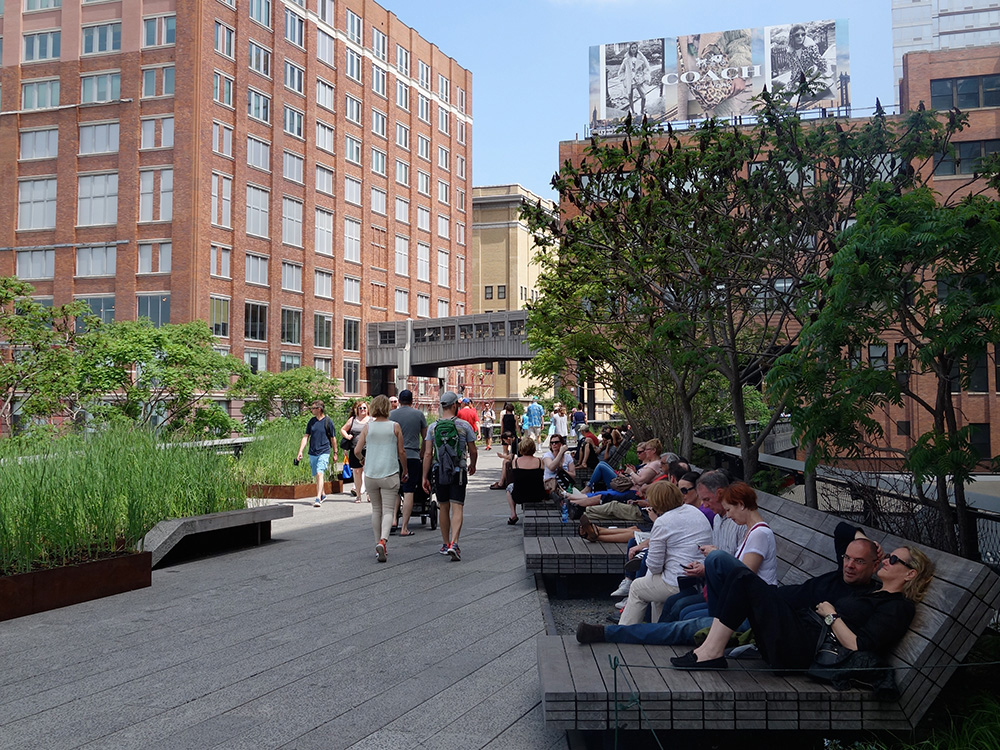 High Line Park a New York