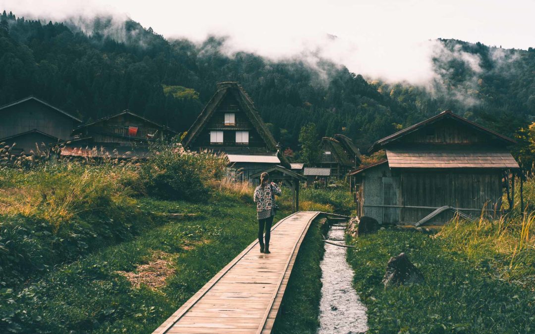 Voyage au Japon : Shirakawa Go