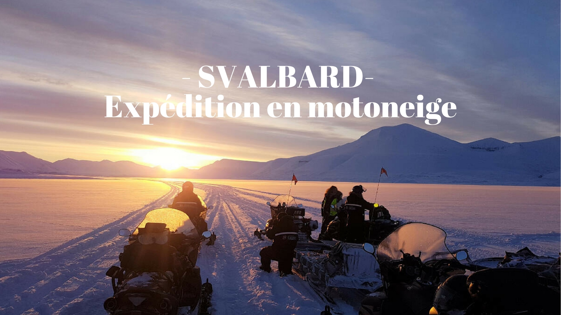 Expédition motoneige au Svalbard